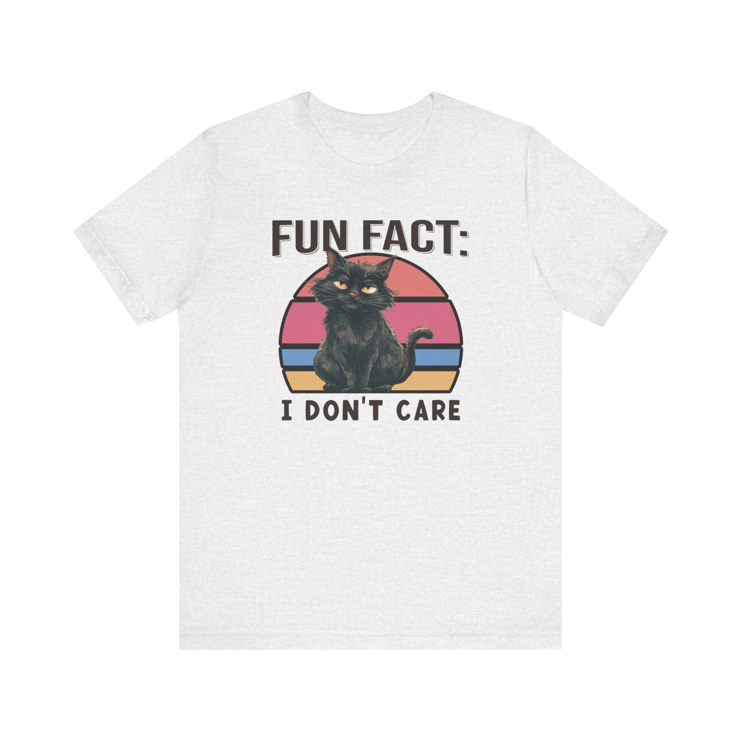 Fun Fact: I Don't Care Cat Shirt