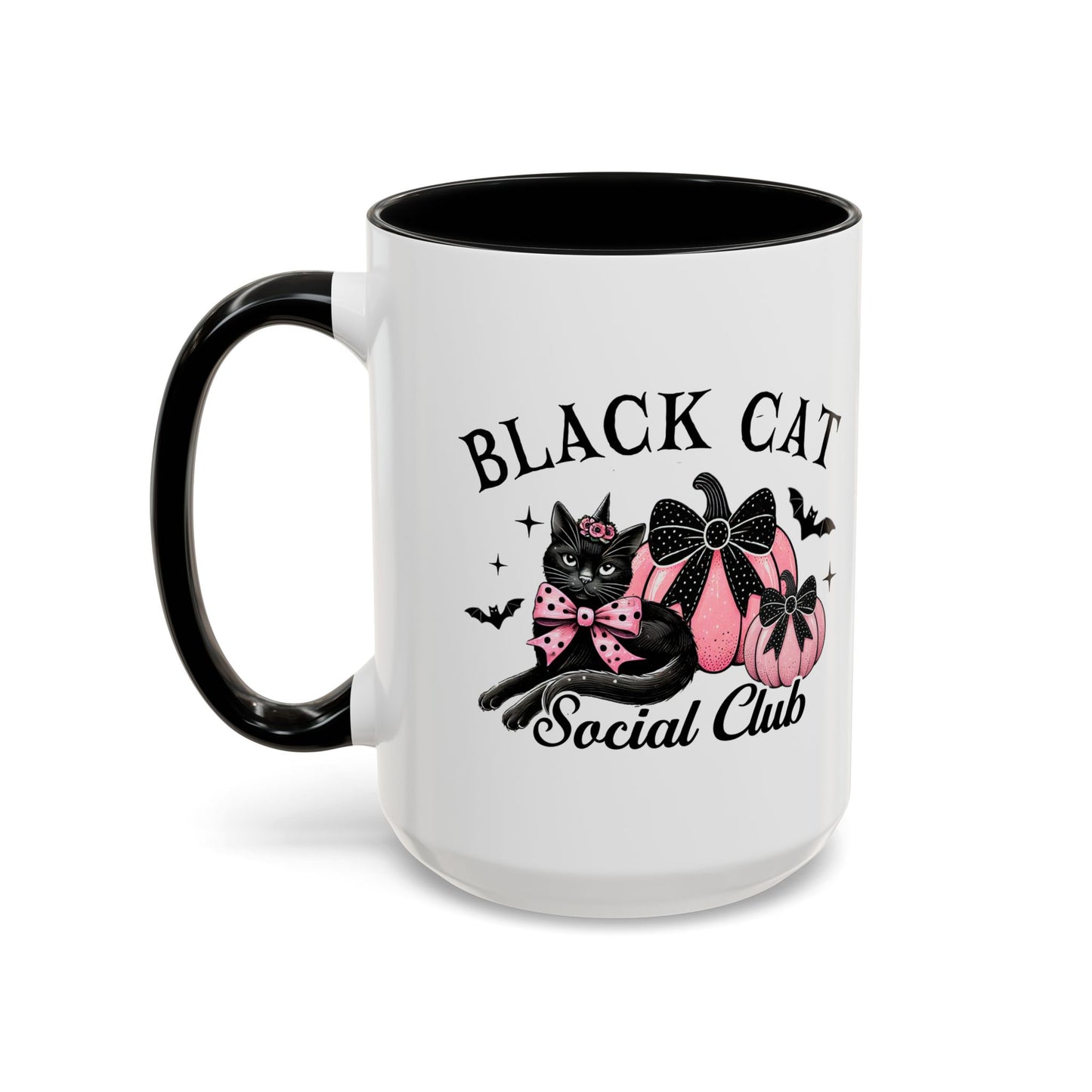 Black Cat Social Club Halloween Mug