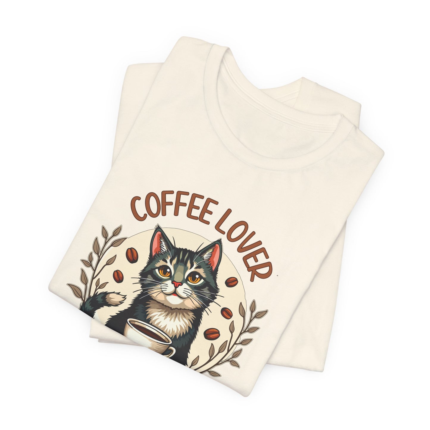 Coffee Lover Cat Tee