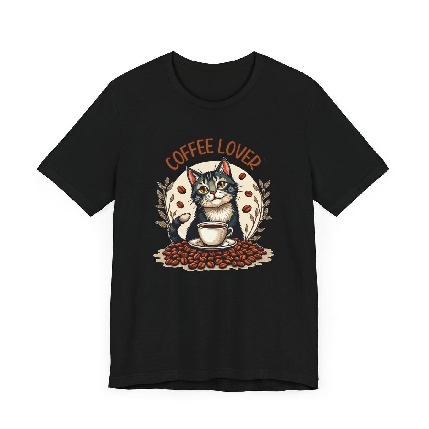 Coffee Lover Cat Tee