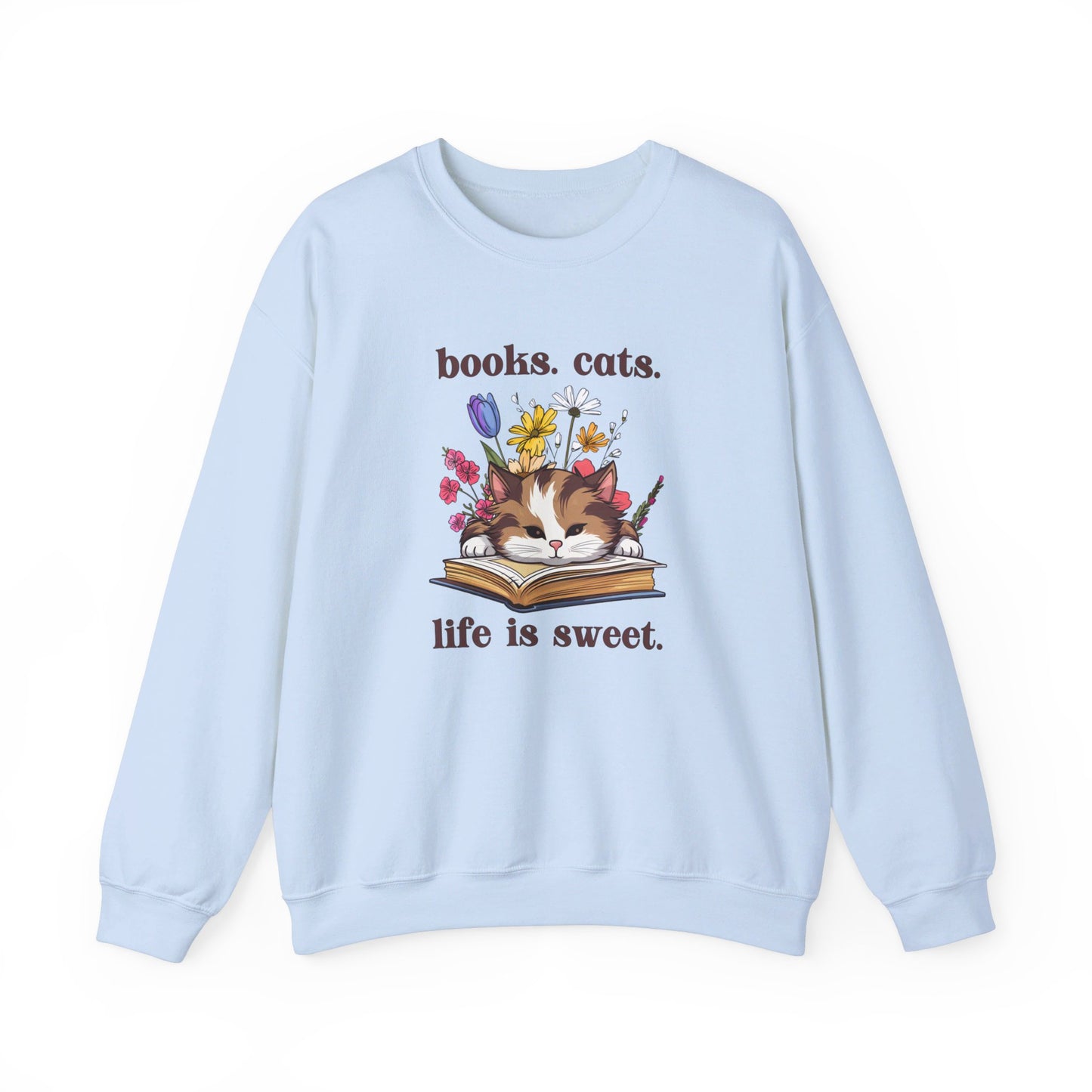 Books and Cats Sweatshirt