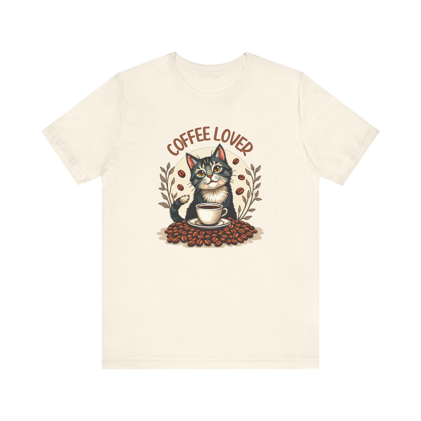 Coffee Lover Cat Tee