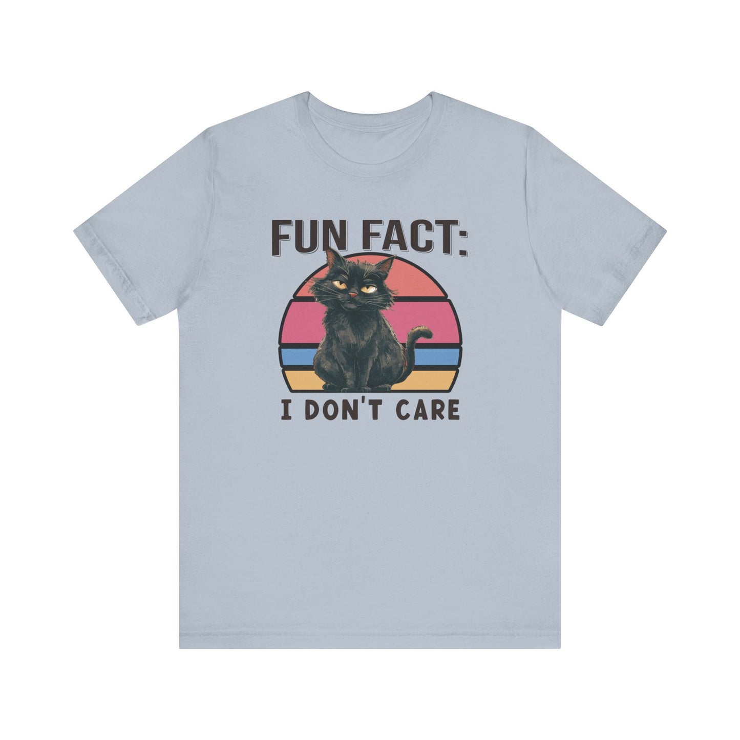 Fun Fact: I Don't Care Cat Shirt