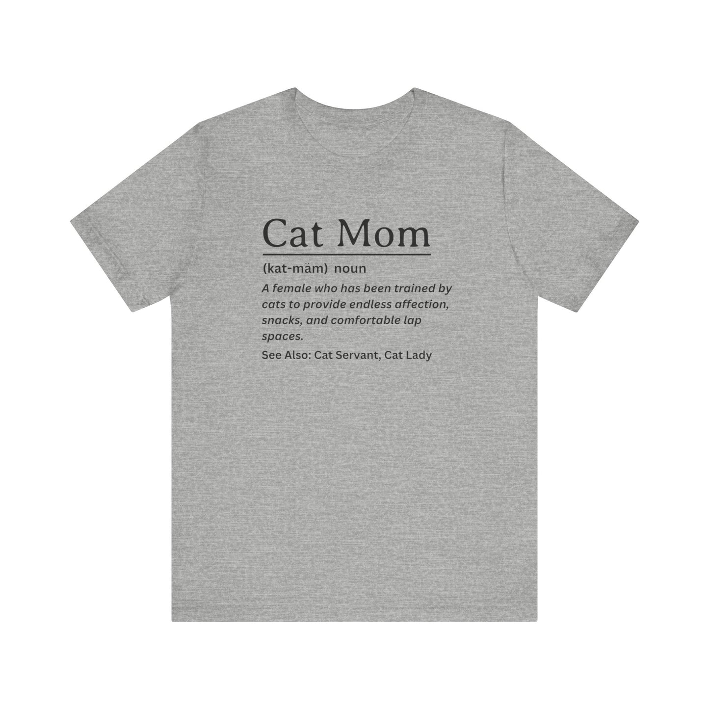 Funny Definition Shirt, Cat Mom Tee