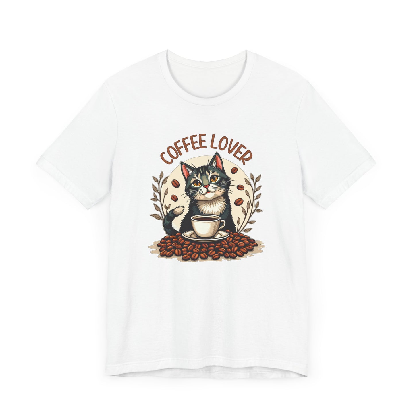 Coffee Lover Cat Tee