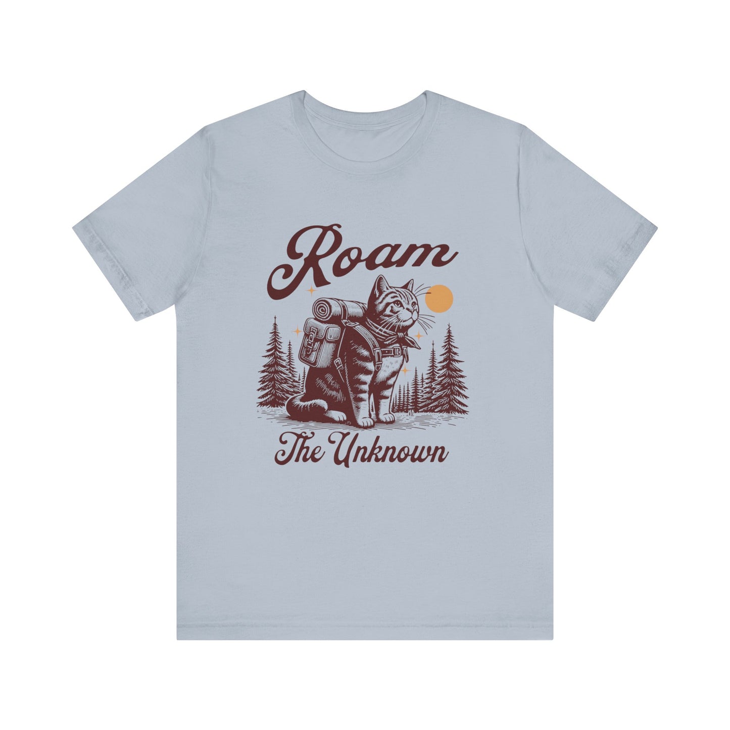 Hiking Cat Shirt, Roam The Unknown Shirt