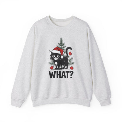 Funny Black Cat Christmas Sweatshirt