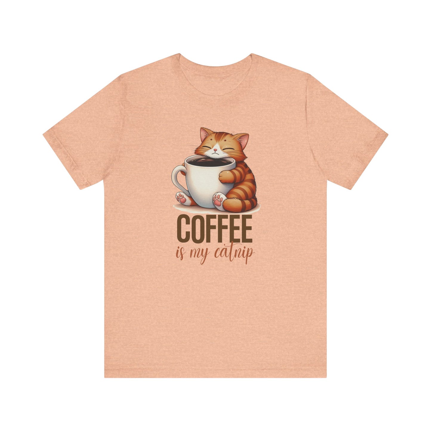 Coffee Is My Catnip Cat Shirt