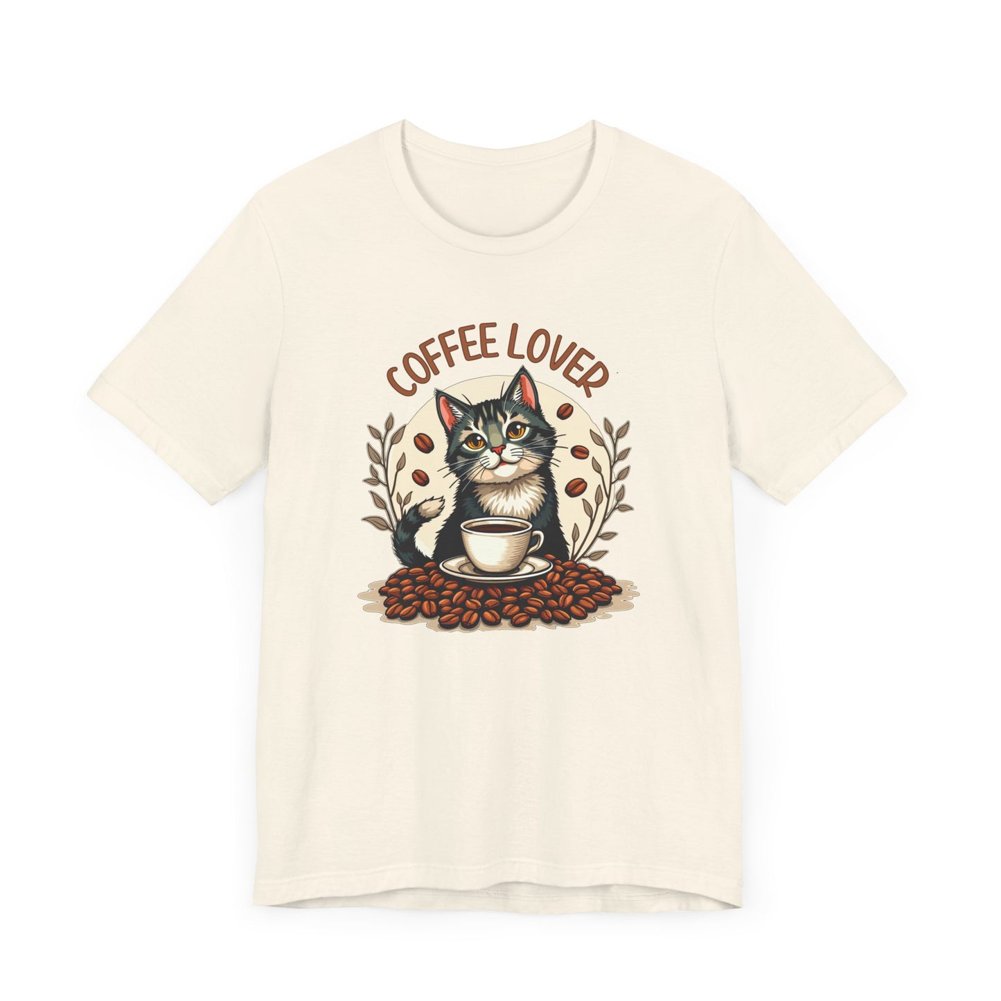 Coffee Lover Cat Tee