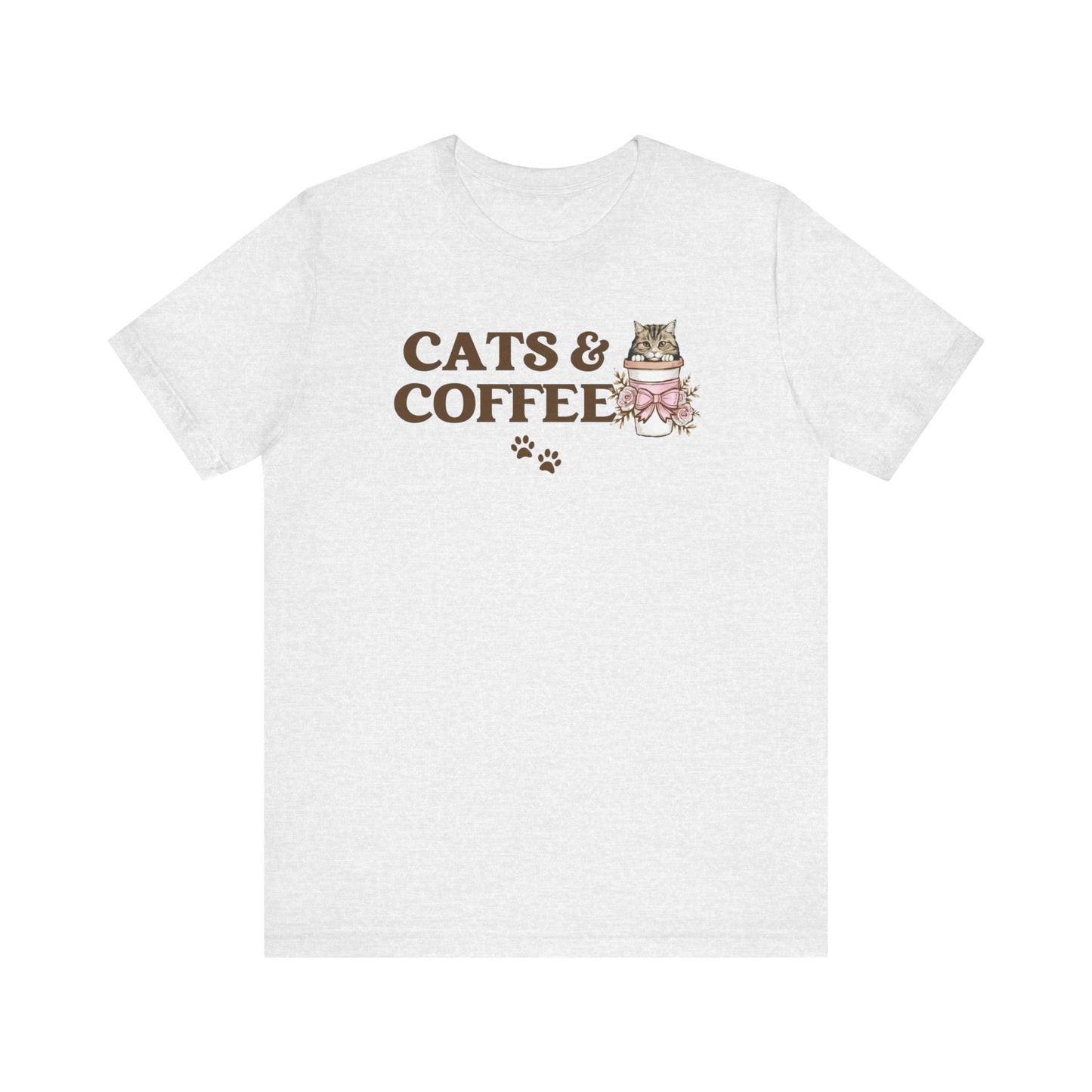 Cats and Coffee Cat Shirt