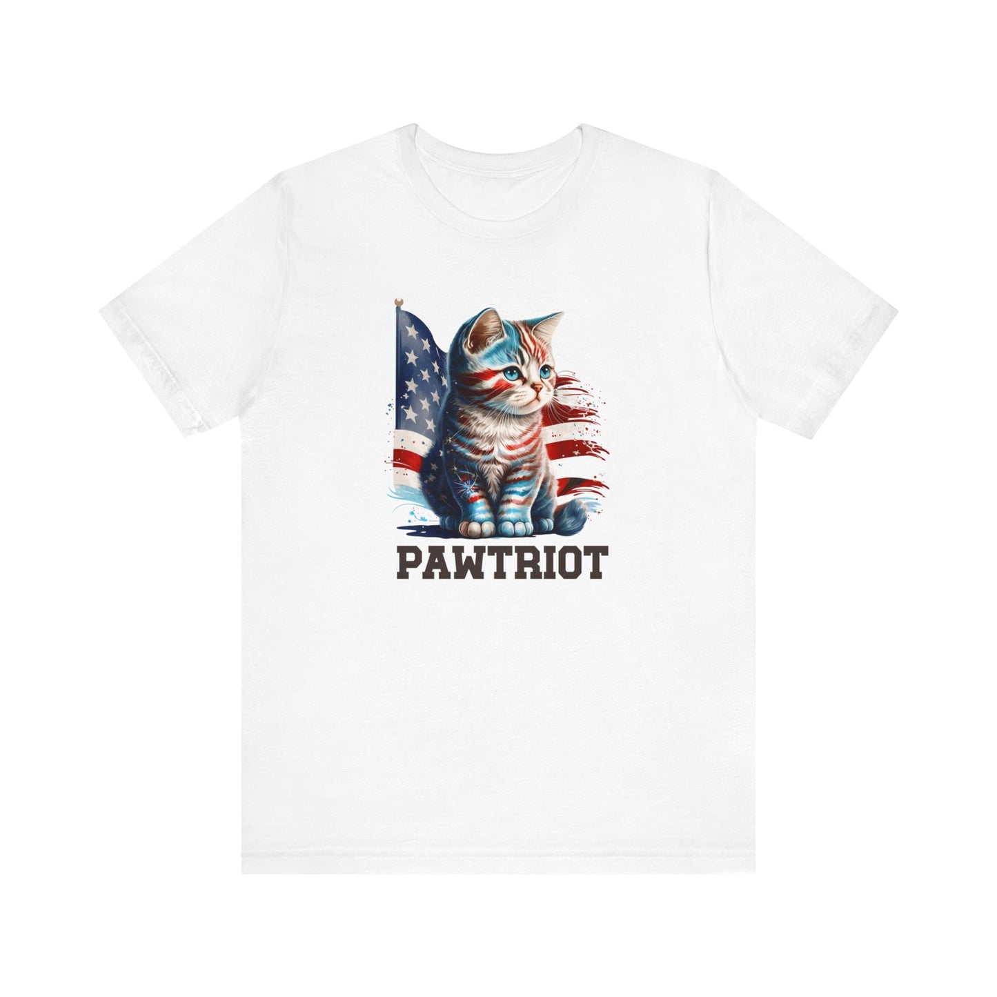 Patriotic Cat Shirt, Pawtriot