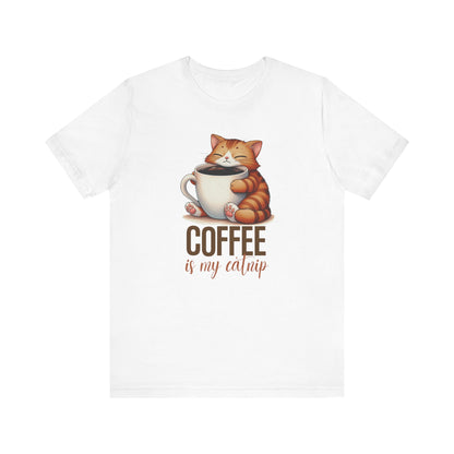 Coffee Is My Catnip Cat Shirt