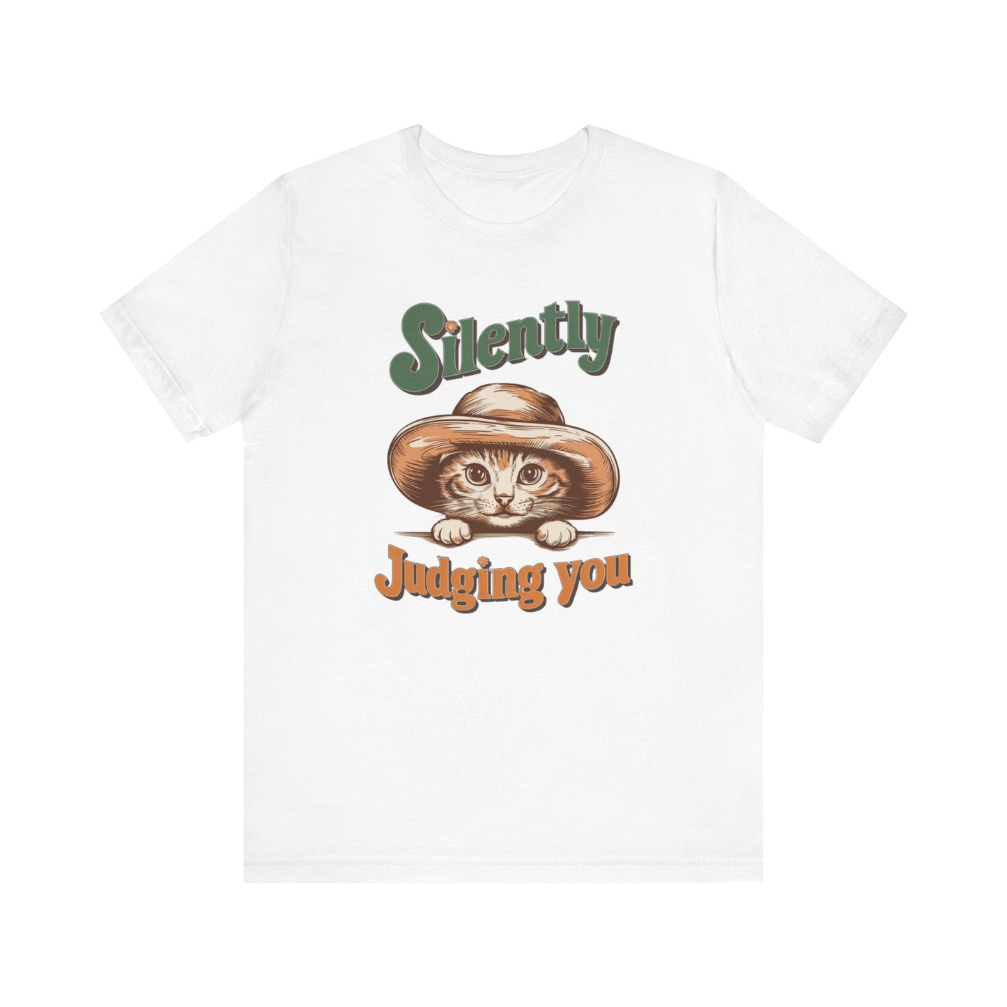 Silently Judging You Funny Cat Shirt