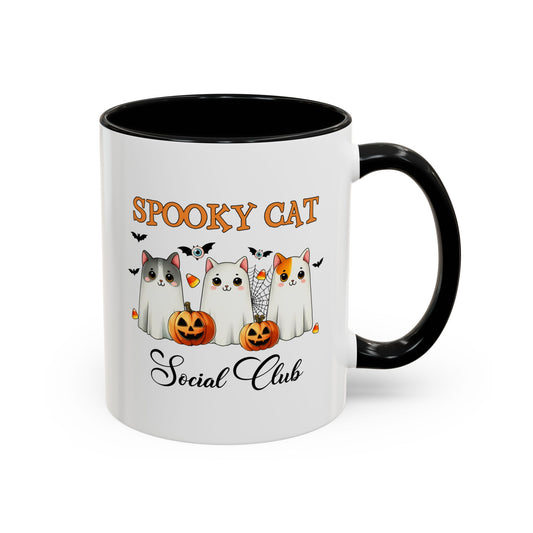 Spooky Cat Halloween Mug