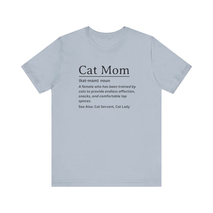 Funny Definition Shirt, Cat Mom Tee