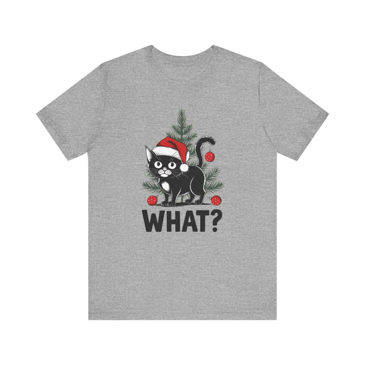 Funny Black Cat Christmas Shirt