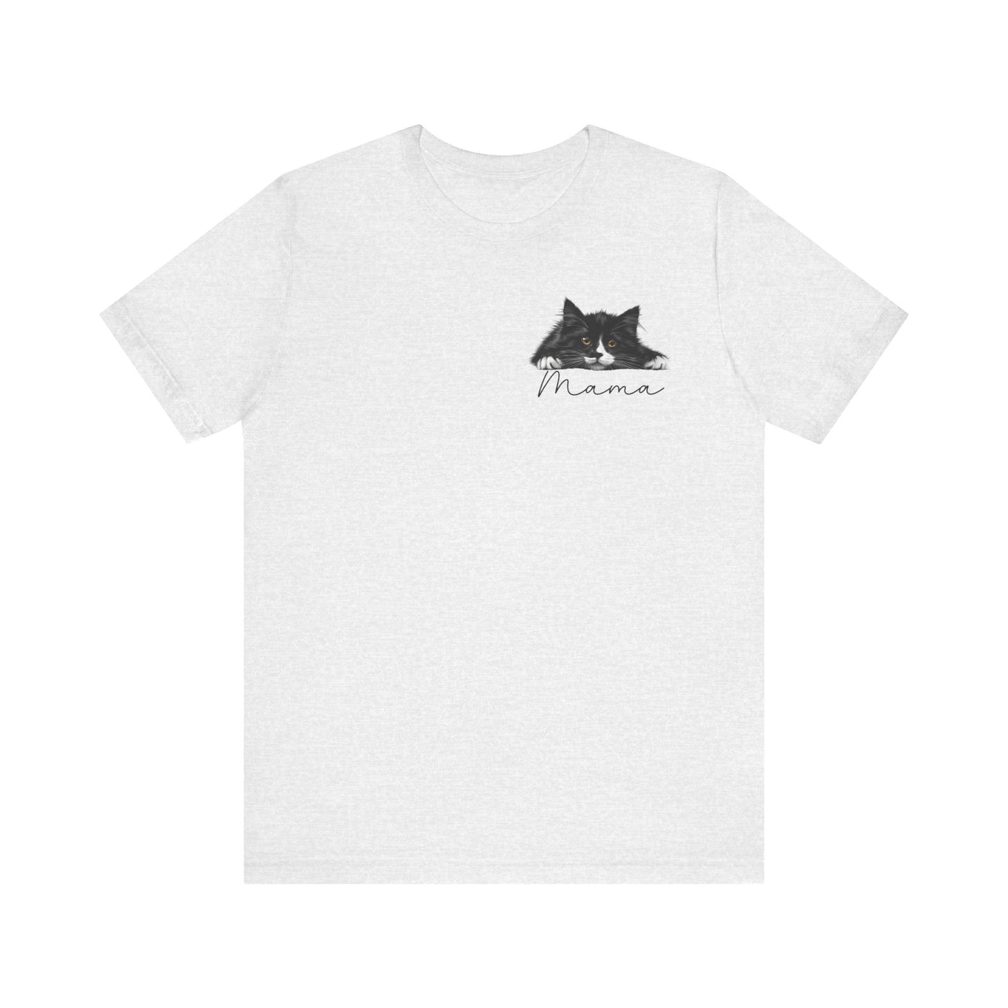 Cat Mama Shirt, Tuxedo Cat