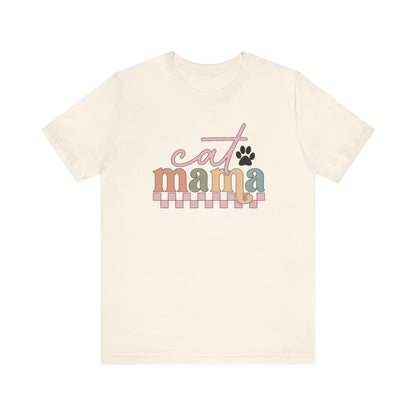 Cat Mama Retro Cat Shirt