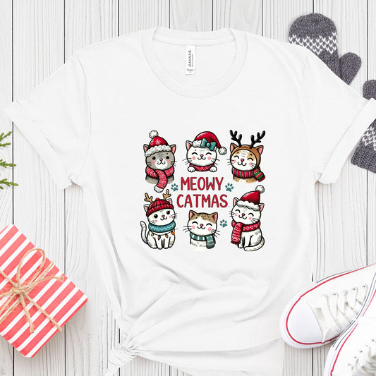 Meowy Catmas Tee