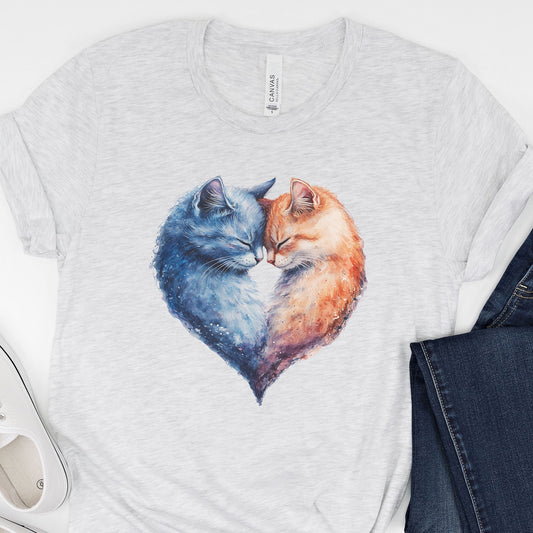 Cat Heart Tee