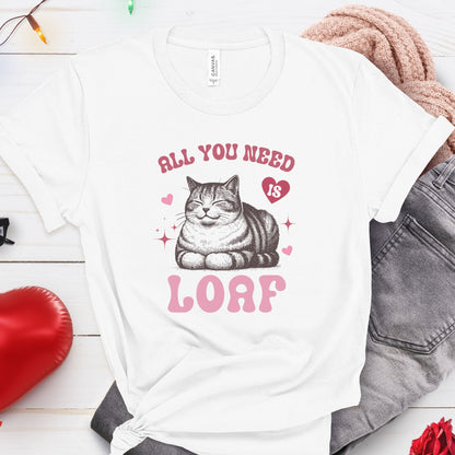 Valentine's Cat Loaf T-Shirt