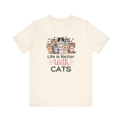 Life Is Better With Cats Shirt