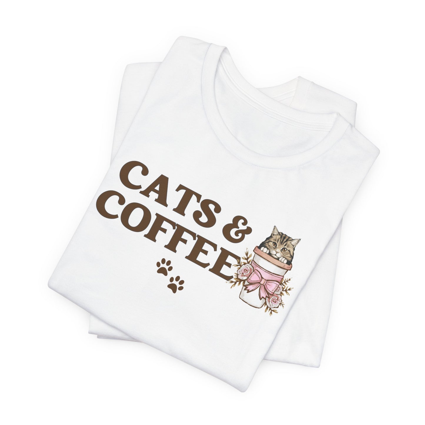 Cats and Coffee Cat Shirt