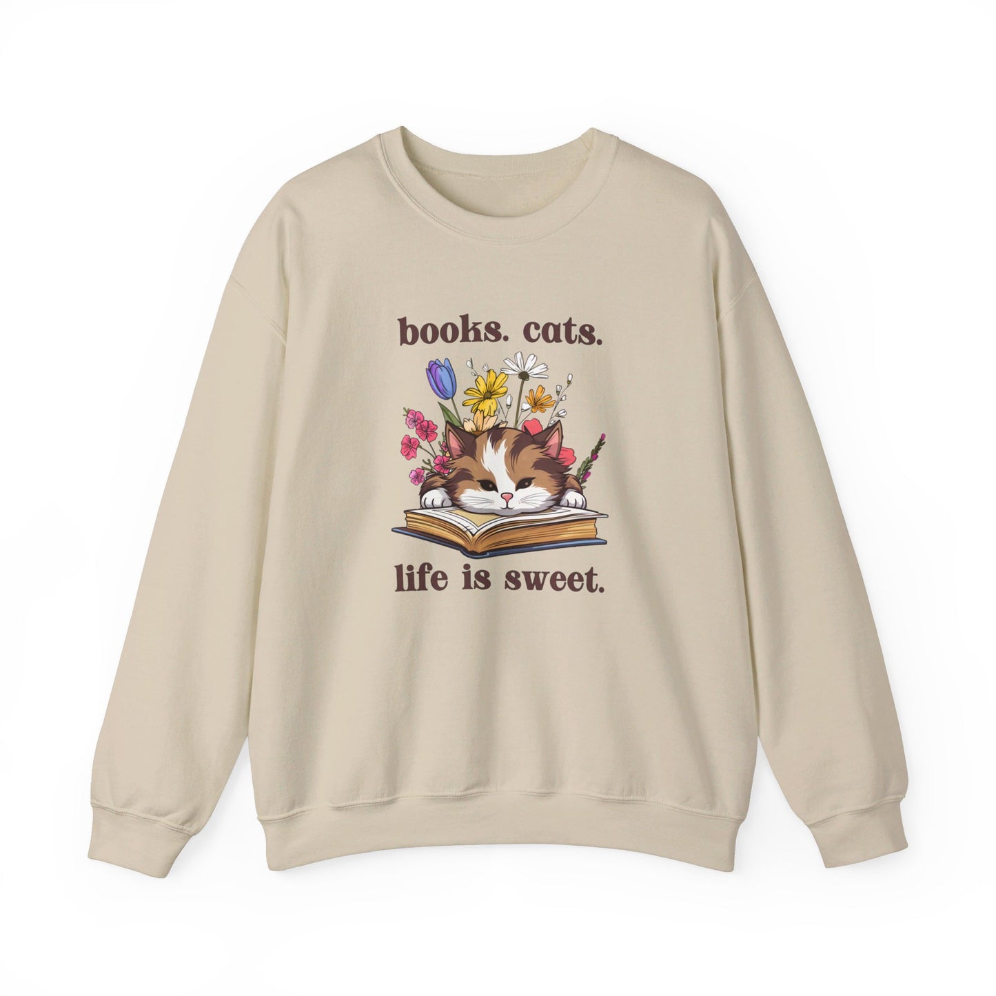 Books and Cats Sweatshirt