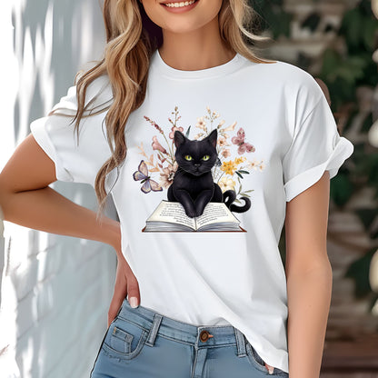 Reading Cat Shirt