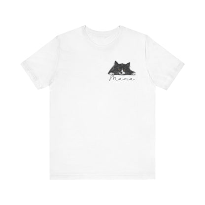 Cat Mama Shirt, Tuxedo Cat