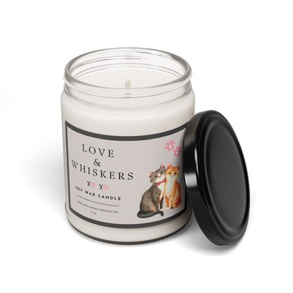 Love & Whiskers Cat Lovers Scented Candle