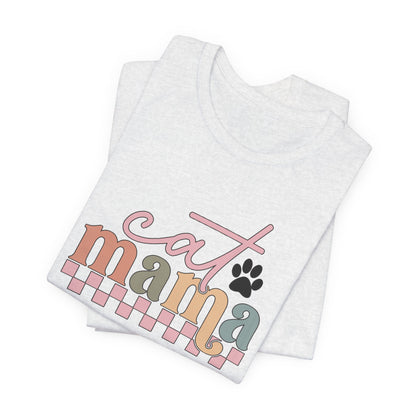 Cat Mama Retro Cat Shirt