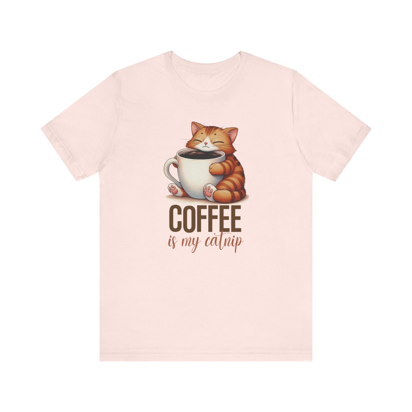 Coffee Is My Catnip Cat Shirt