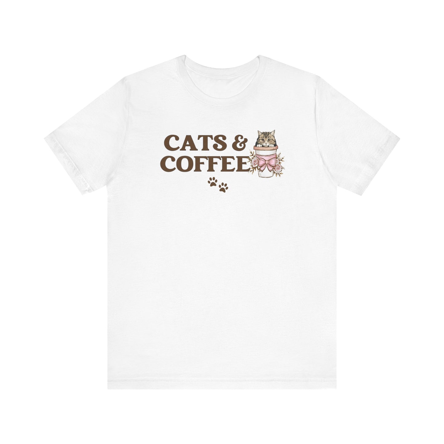 Cats and Coffee Cat Shirt