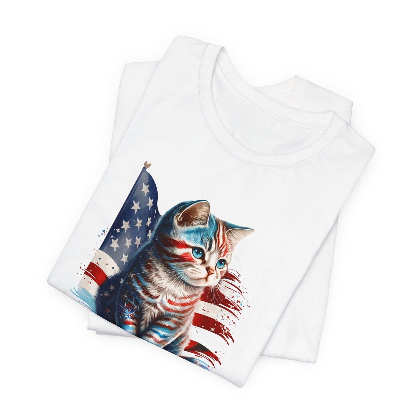 Patriotic Cat Shirt, Pawtriot