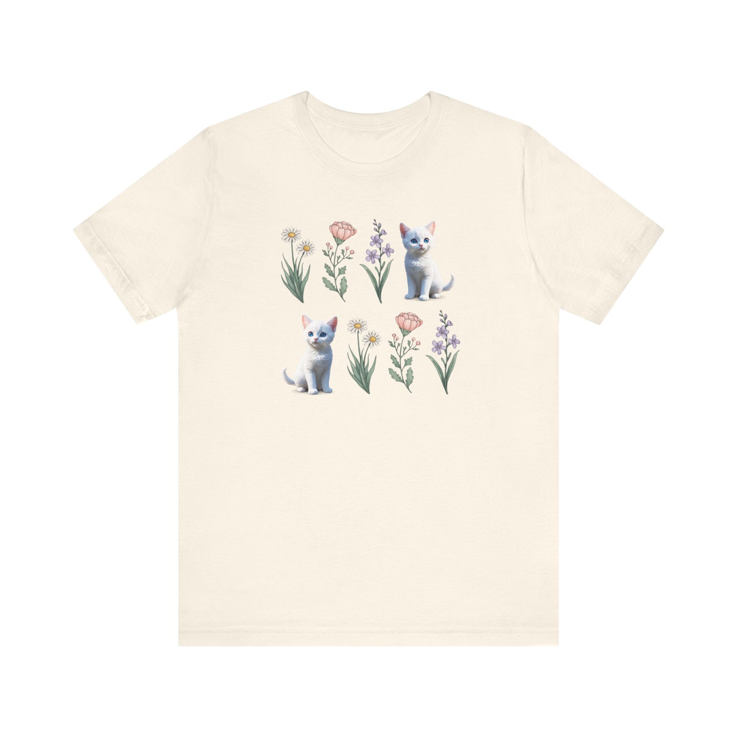 Boho Flowers and Cats Shirt