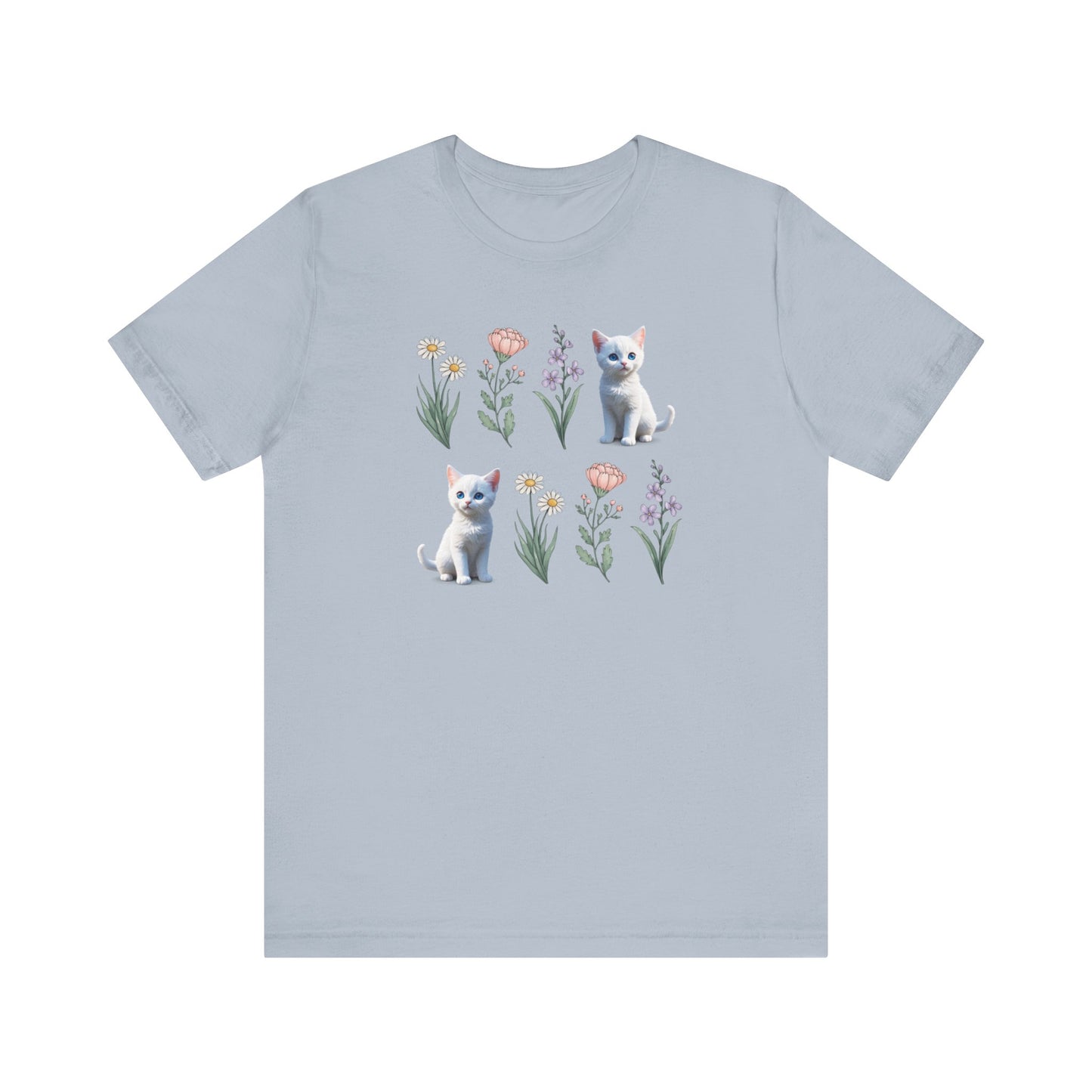 Boho Flowers and Cats Shirt