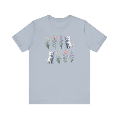 Boho Flowers and Cats Shirt