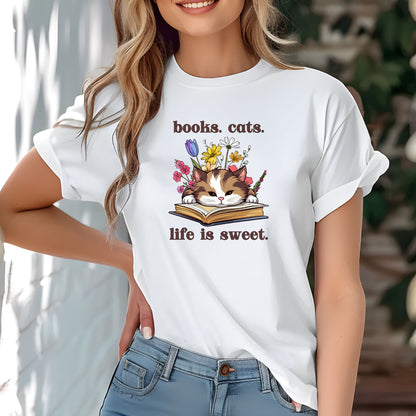 Books and Cats Shirt