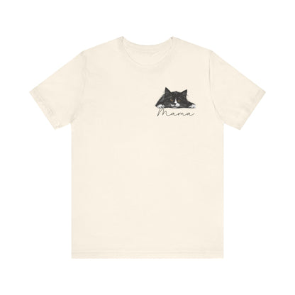 Cat Mama Shirt, Tuxedo Cat