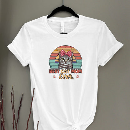 Best Cat Mom Ever Shirt