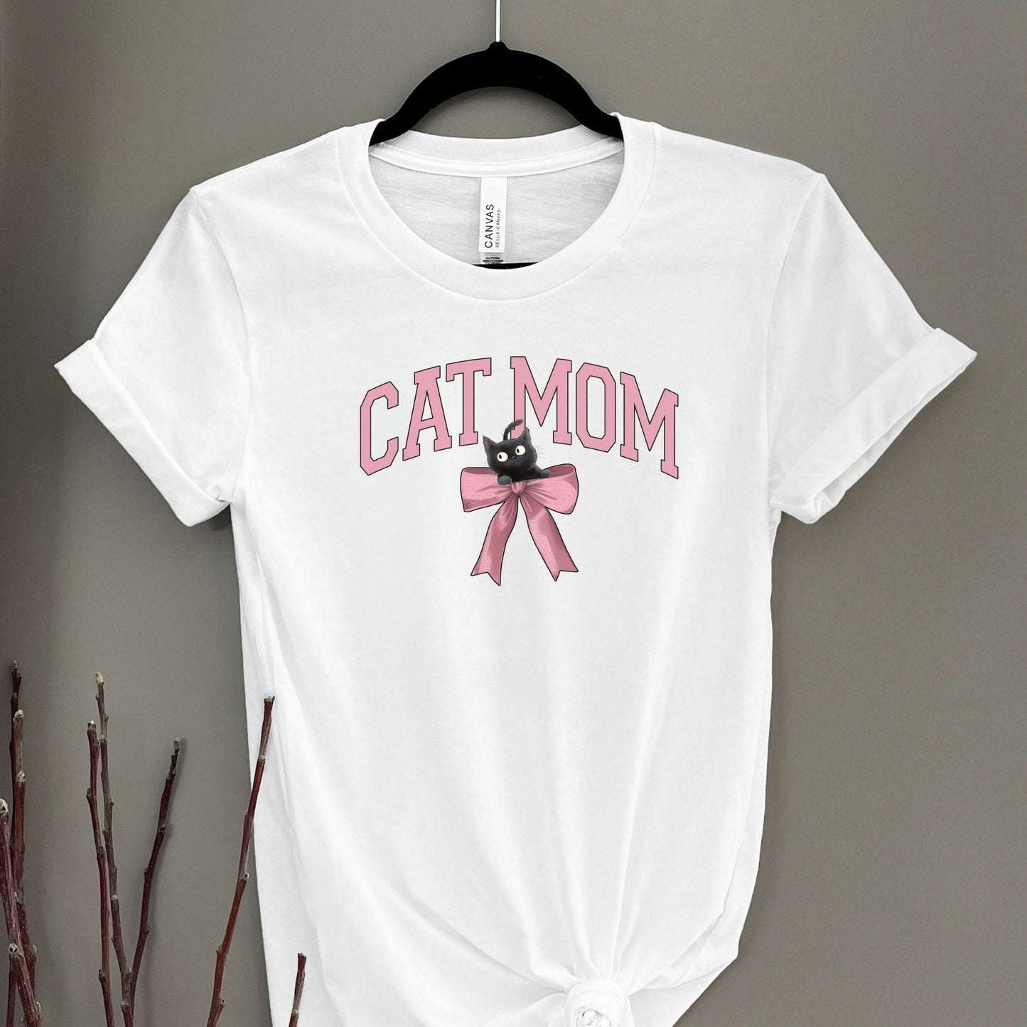 Coquette Cat Mom Shirt