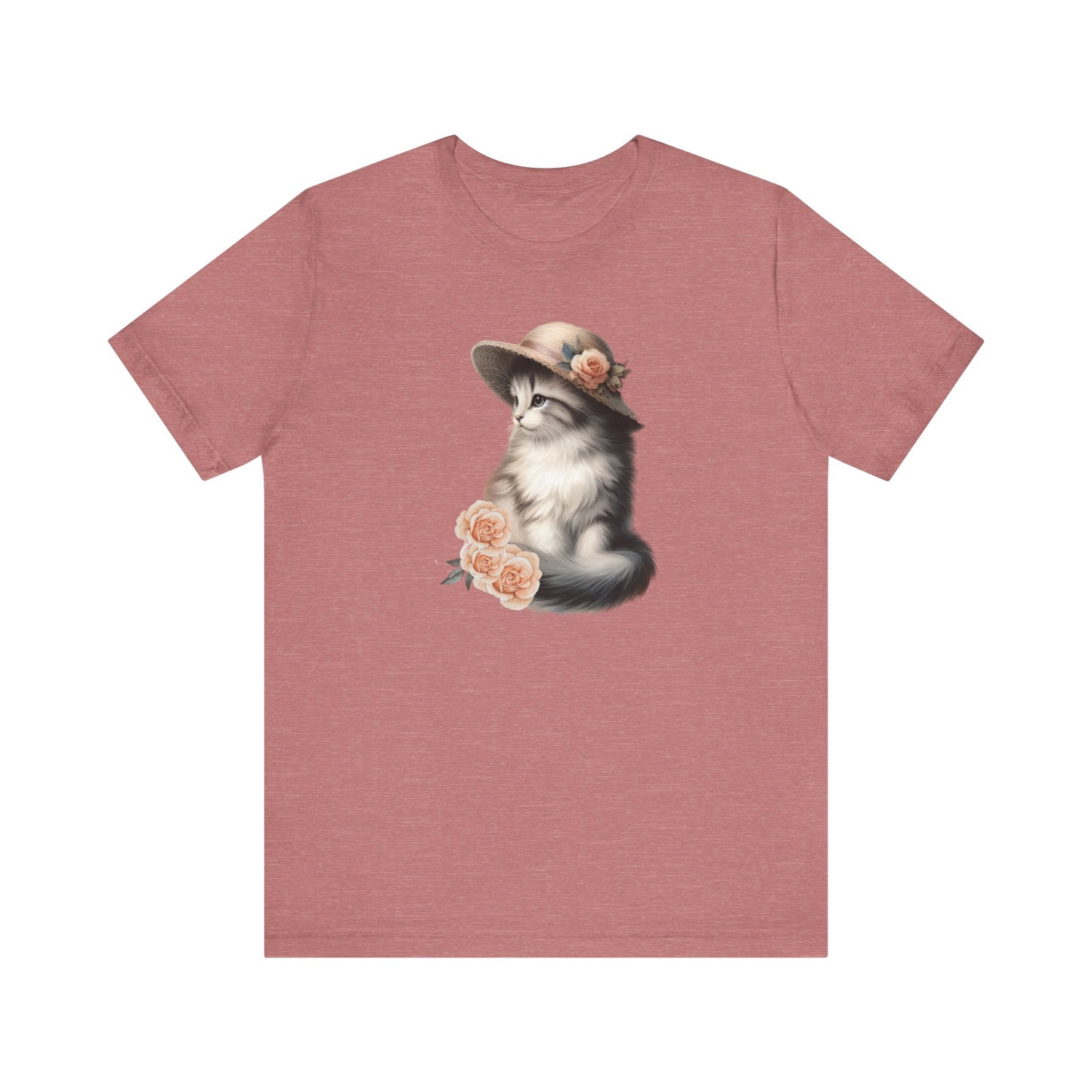 Vintage Girly Cat Mom Shirt