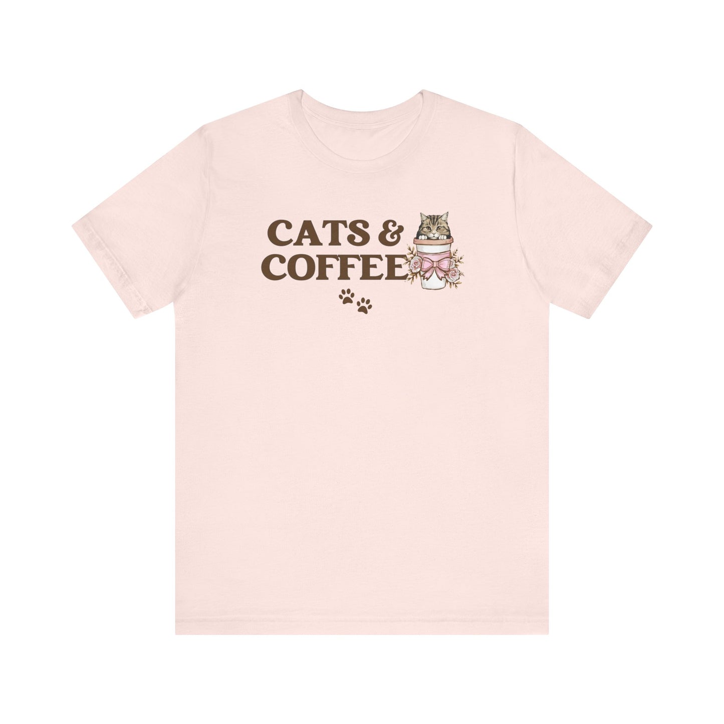 Cats and Coffee Cat Shirt