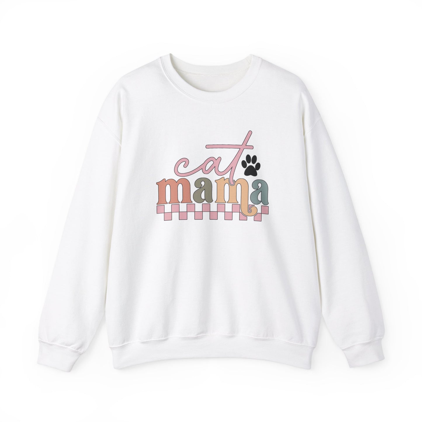 Cat Mama Retro Sweatshirt