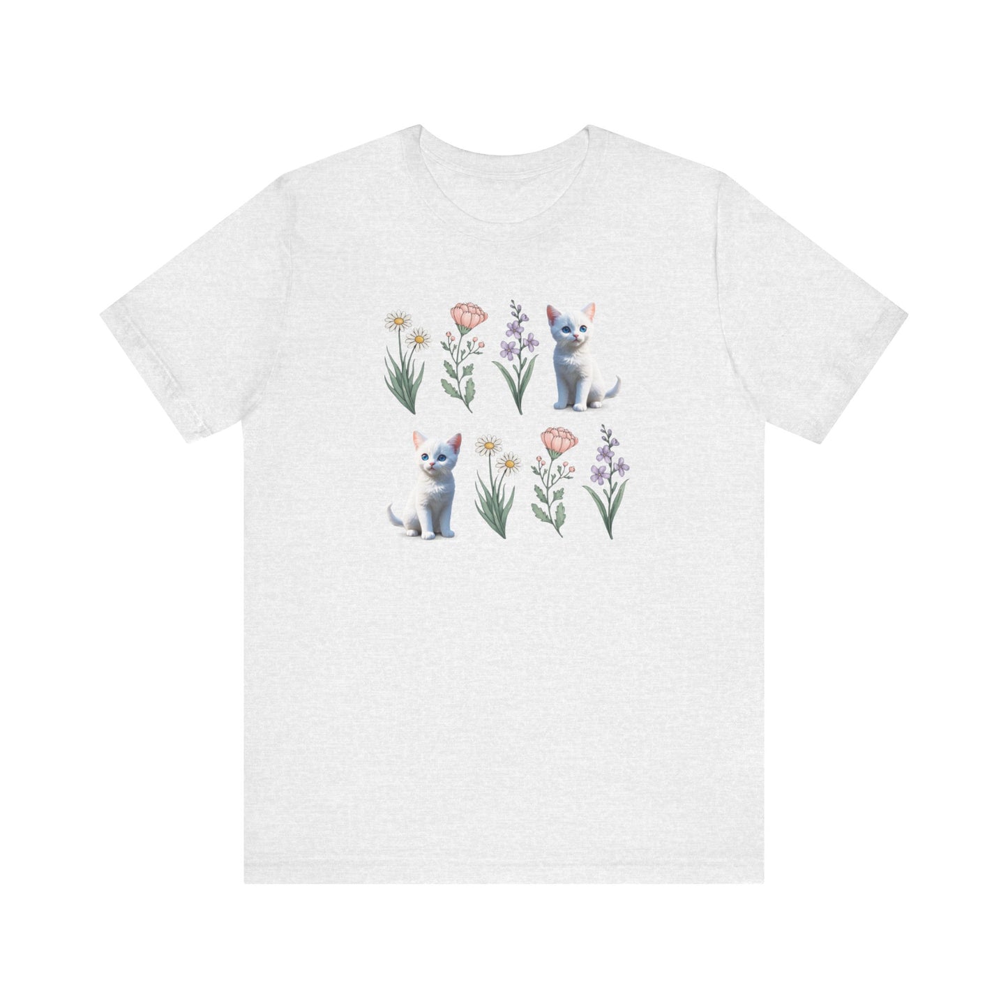 Boho Flowers and Cats Shirt