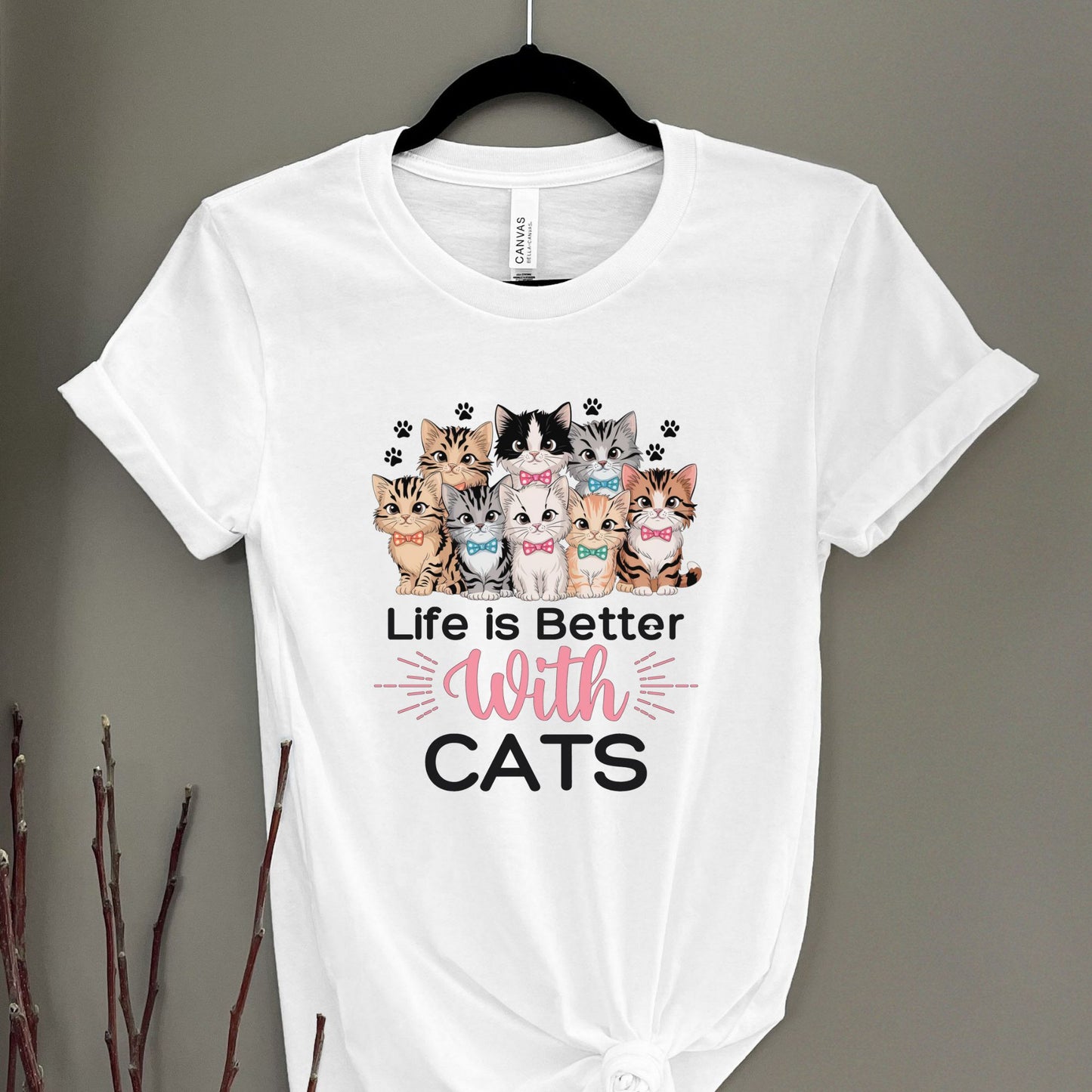 Life Is Better With Cats Shirt