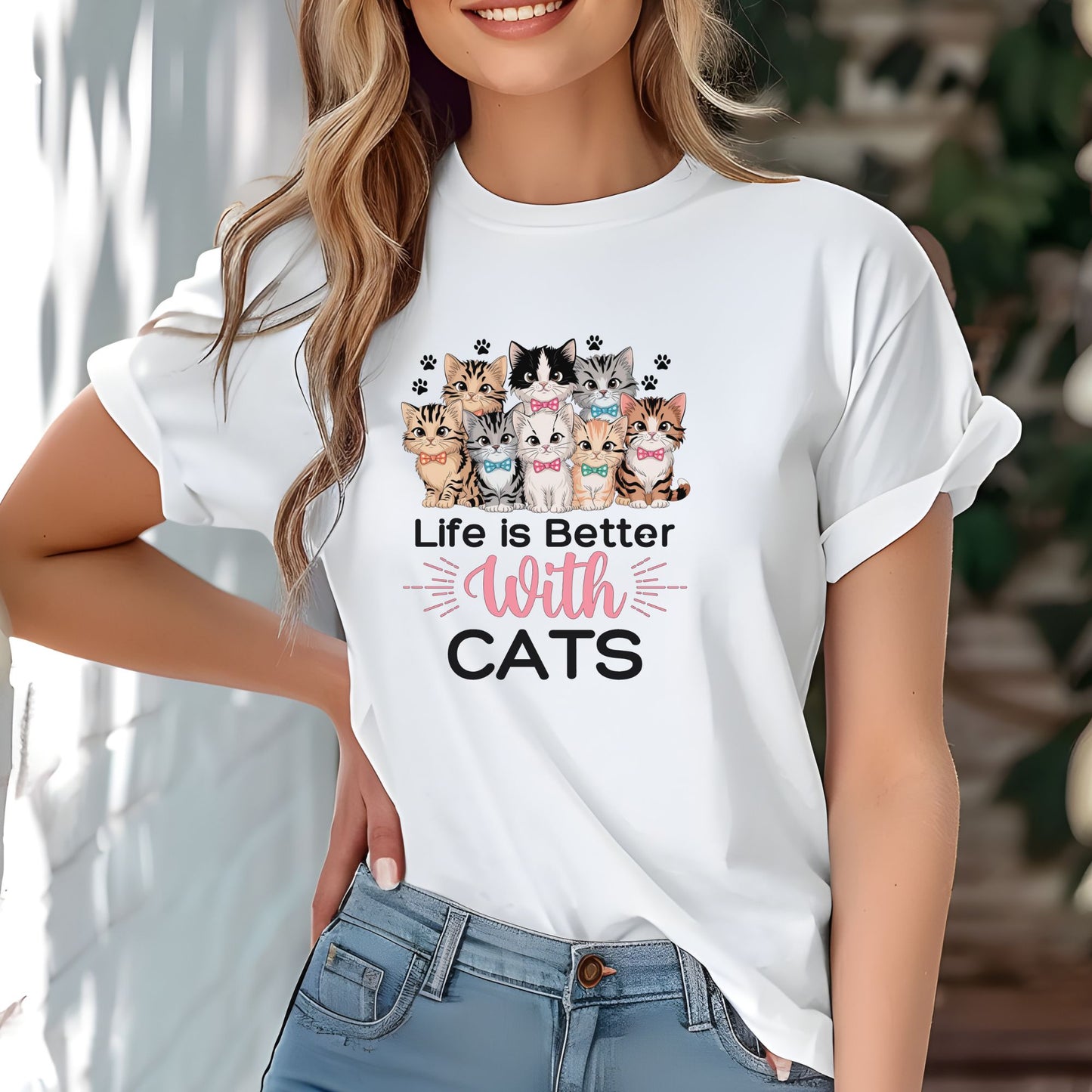 Life Is Better With Cats Shirt