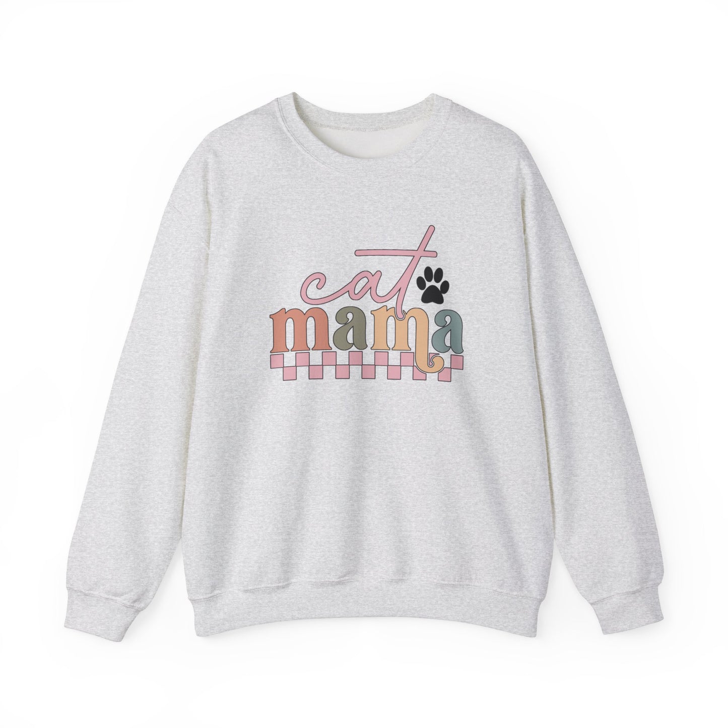 Cat Mama Retro Sweatshirt