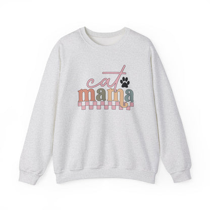 Cat Mama Retro Sweatshirt